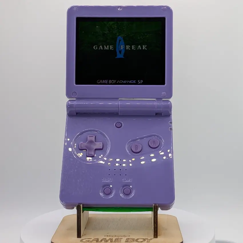 Nintendo GBA SP - Gengar Pokémon Edition (IPS M2) - Image 2