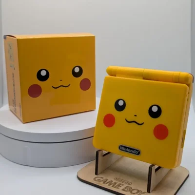 Nintendo GBA SP - Pikachu Pokémon Edition (IPS Backlit Mod)