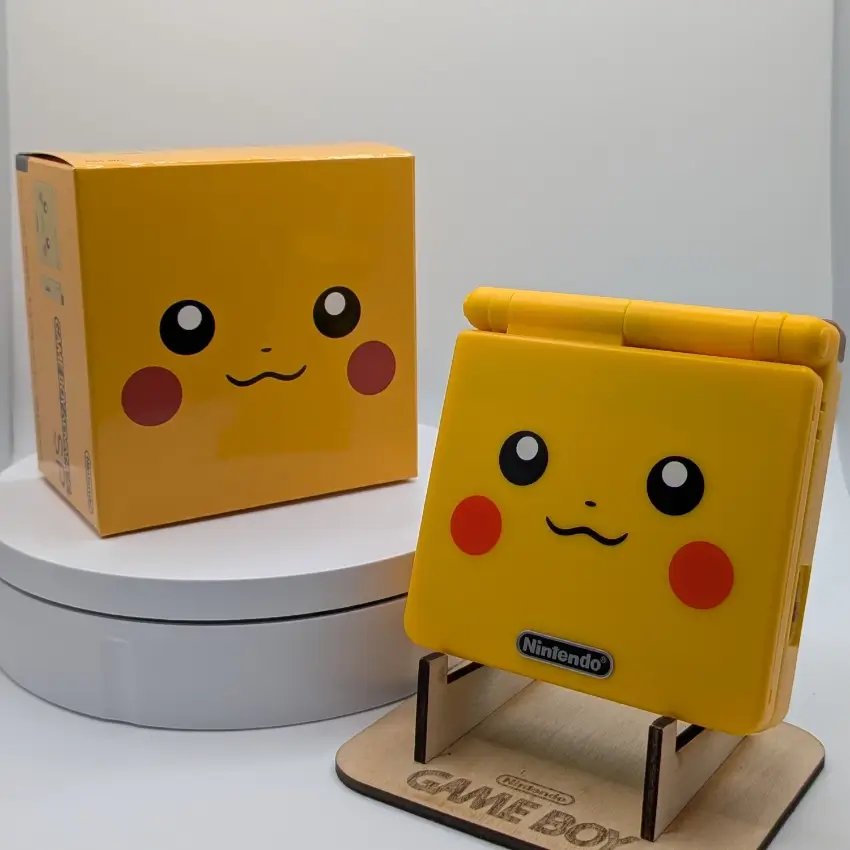 Nintendo GBA SP - Pikachu Pokémon Edition (IPS Backlit Mod)