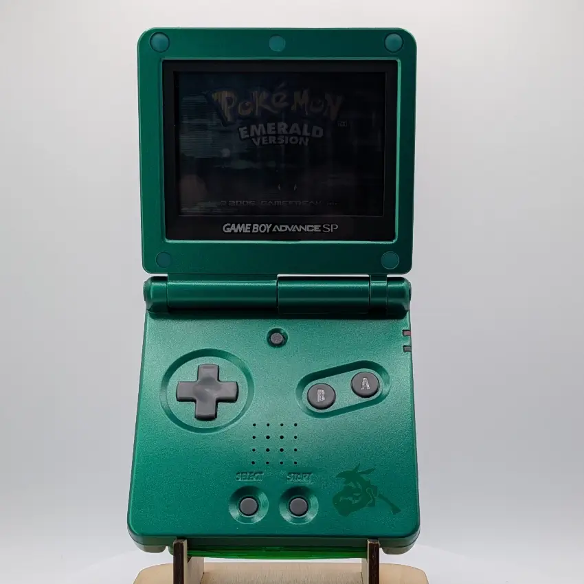 Nintendo GBA SP - Rayquaza Pokémon Edition (IPS Backlit Mod) - Image 2